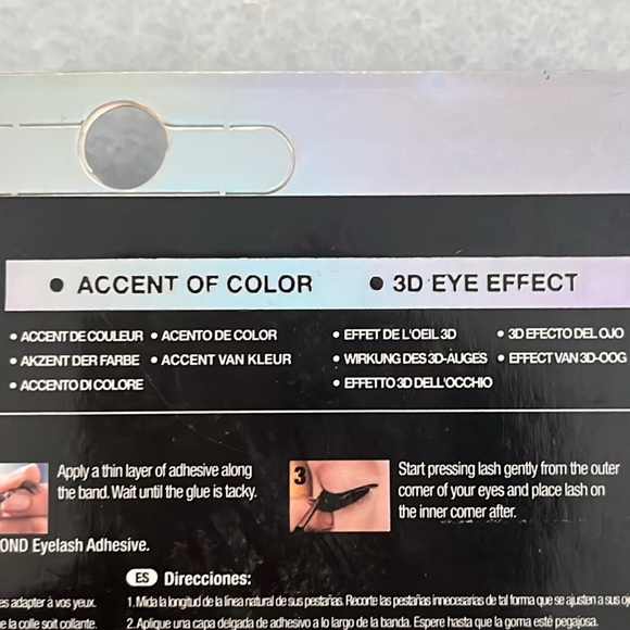 NWT Two pack Doll Cat Eye 3D false eyelashes - Picture 7 of 7